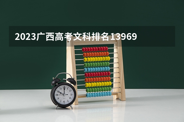 2023广西高考文科排名139696的考生报什么大学好 往年录取分数线