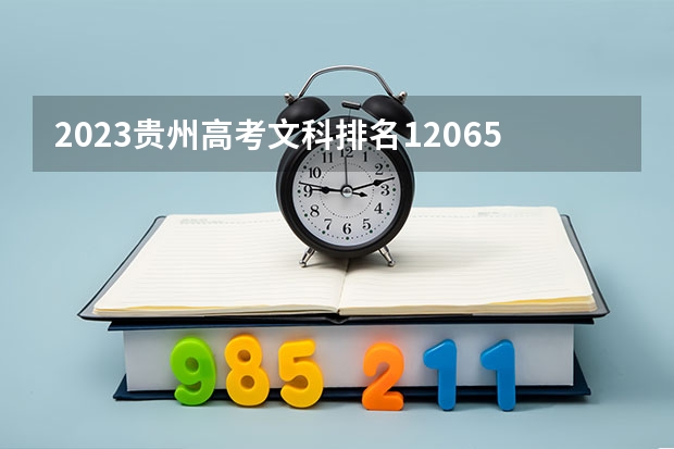 2023贵州高考文科排名120656的考生报什么大学好 往年录取分数线