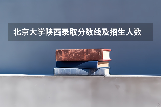 北京大学陕西录取分数线及招生人数