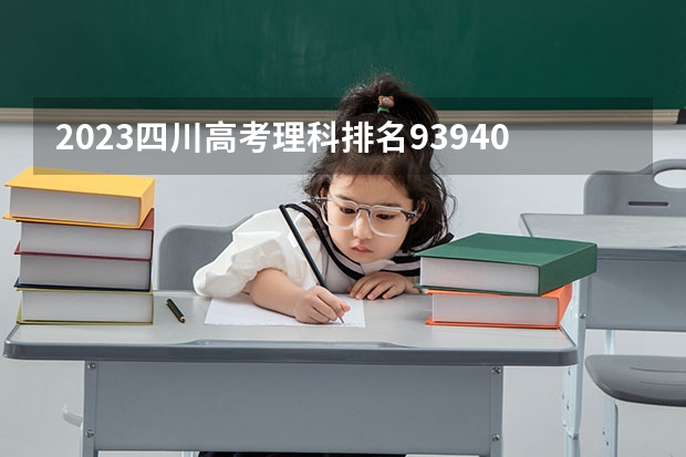 2023四川高考理科排名93940的考生报什么大学好 往年录取分数线