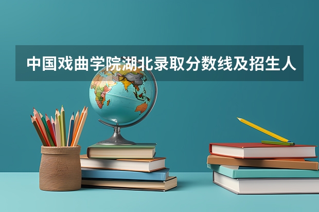 中国戏曲学院湖北录取分数线及招生人数