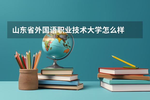 山东省外国语职业技术大学怎么样