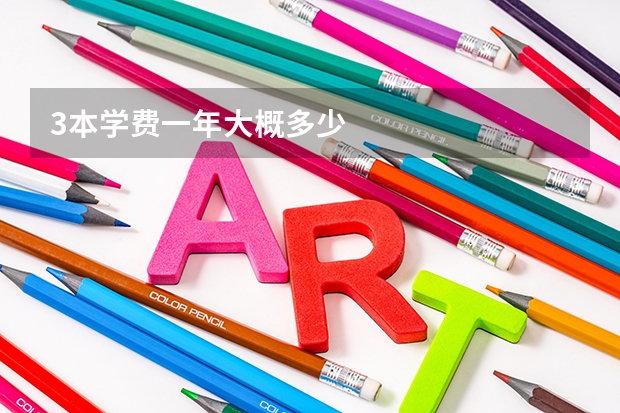 3本学费一年大概多少