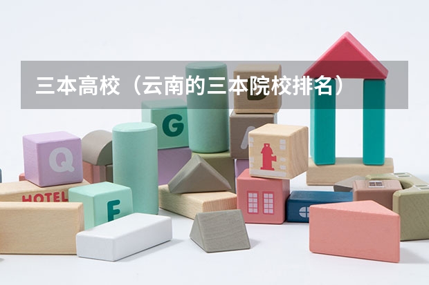 三本高校(云南的三本院校排名)
