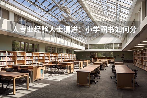 人专业经验人士请进：小学图书如何分类、编号上架？